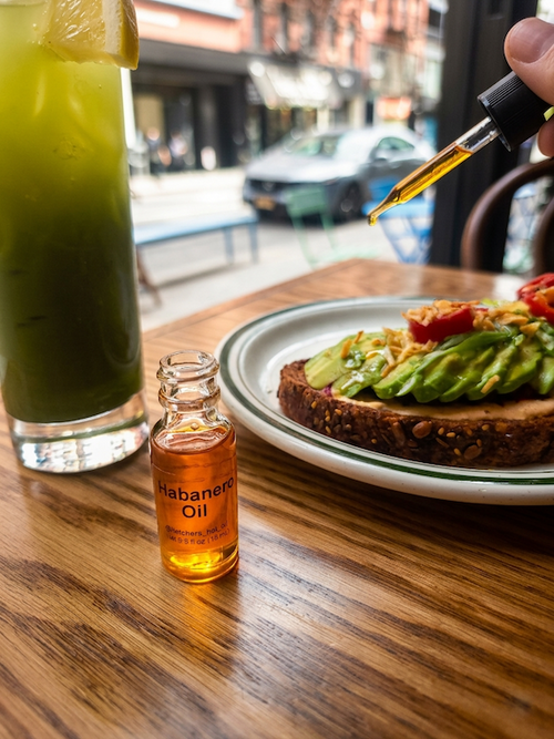 1/2 oz Habanero Infused Avocado Oil